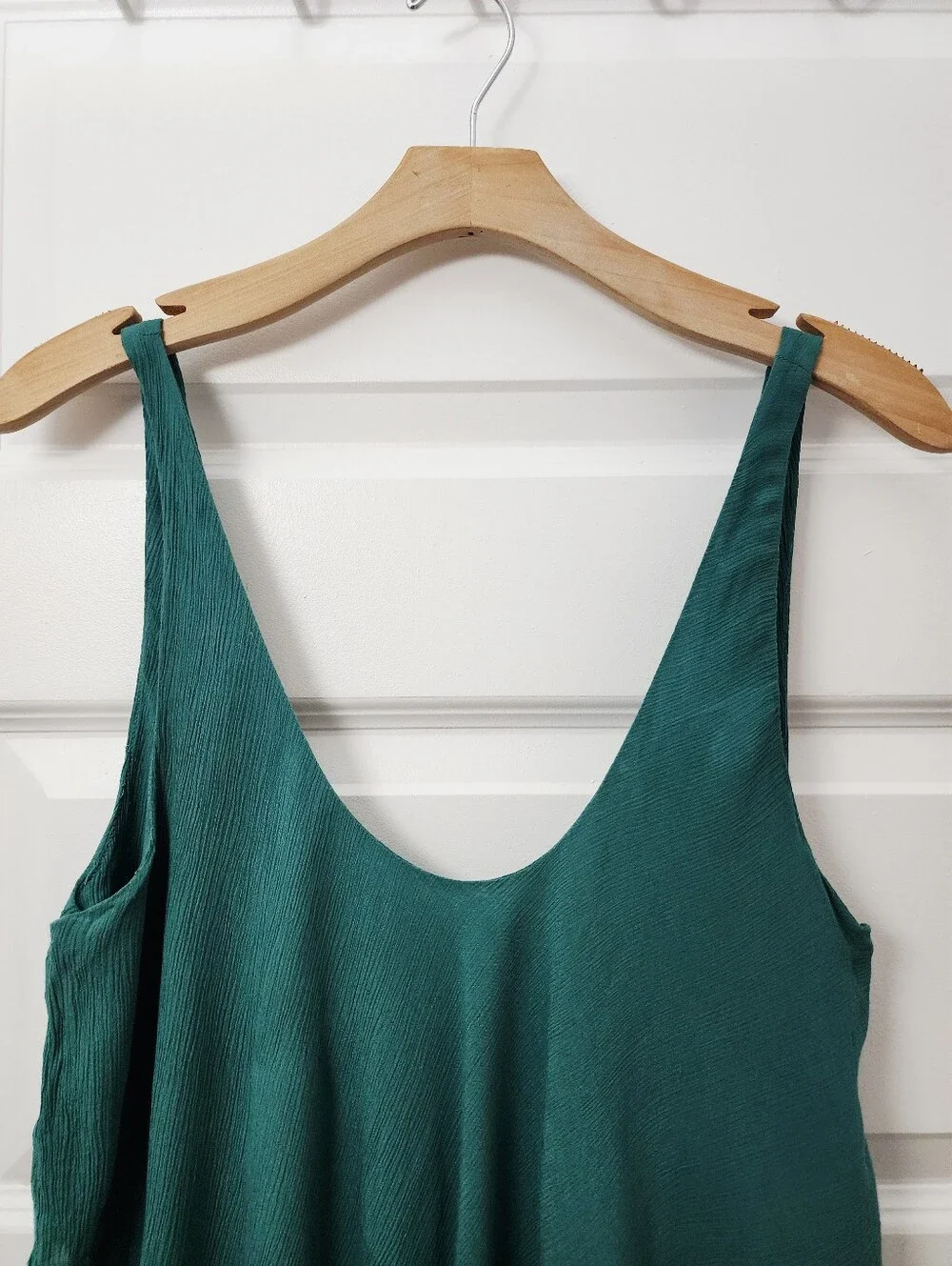 Free People Teal Layered V-Neck Camisole Size S